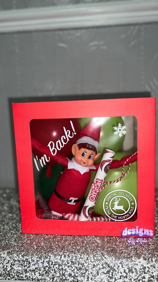 Personalised ELF ARRIVAL BOX BALLOON ✨DIY DISPLAY KIT✨